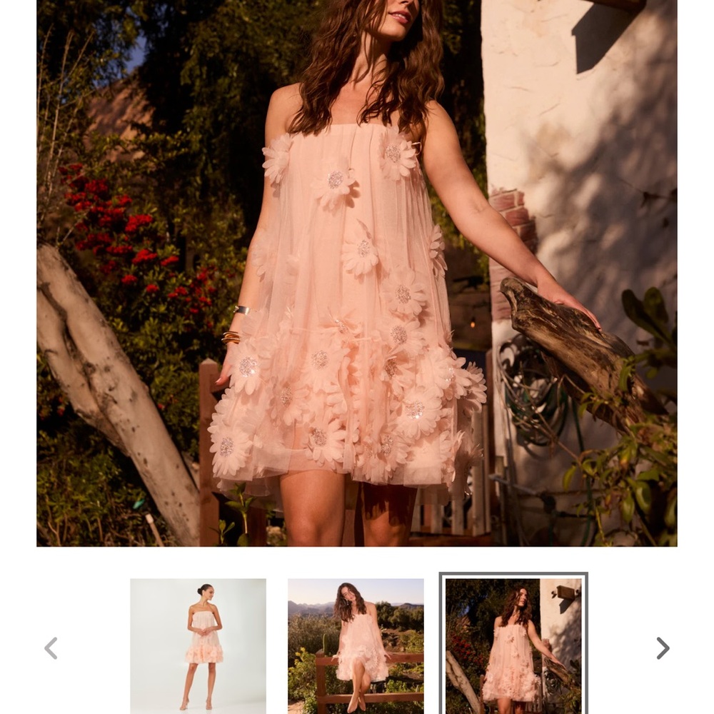 Helsi Floral Peach Dress